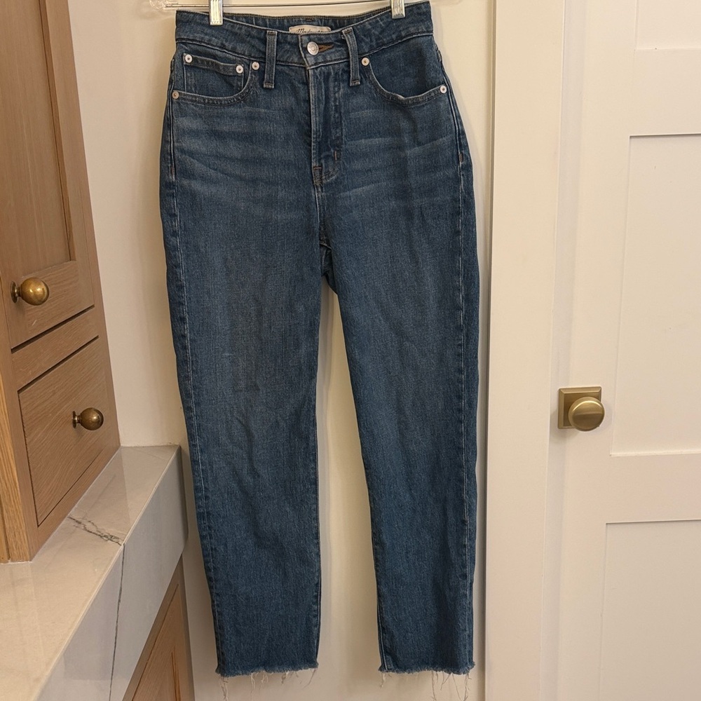Madewell Curvy Perfect Vintage Straight Jeans